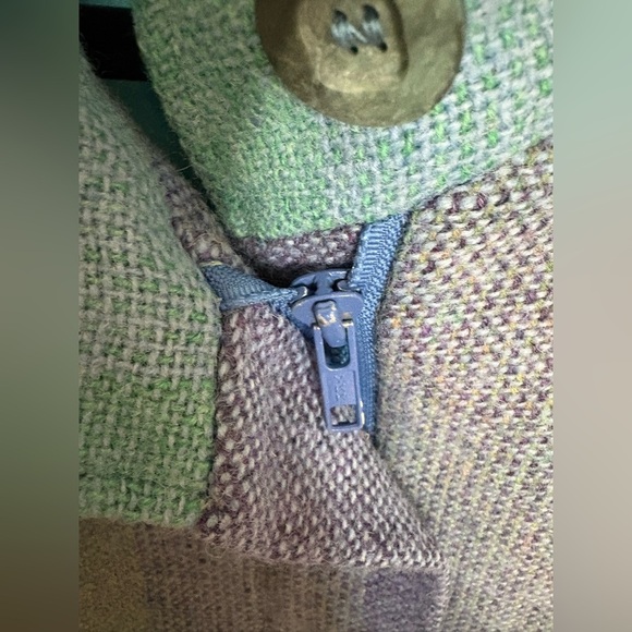 Vintage Avoca Collection Wool Coat – Made in Wicklow, Ireland | Size S | Pastel - Picture 4 of 13